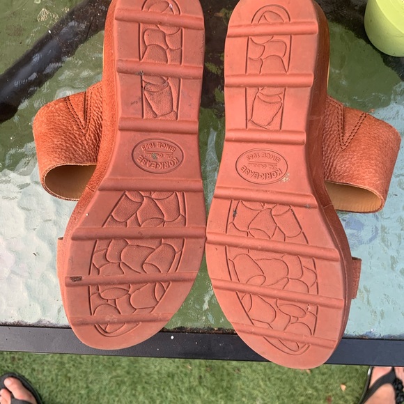 Kork-Ease platform wedge double strap sandals sz 6 - Picture 3 of 7